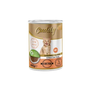 Cuddy Jöleli Yavru Kedi Maması Somonlu