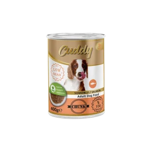 Cuddy Jöleli Yetişkin Köpek Maması Somonlu